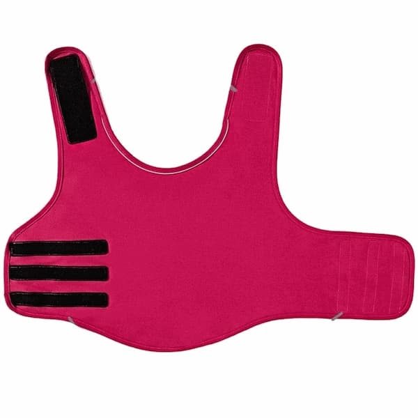 Anti-anxiety dog jacket helping reduce fear of thunder and loud noises