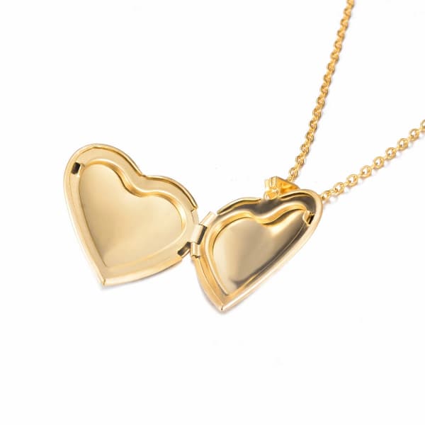 Pet Memorial Photo Locket - Personalized Heart Necklace - Jo's Pet Deals