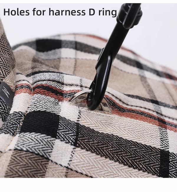 Reversible Dog Jacket – Waterproof Quilted Winter Coat | Checked Warm Vest for Small & Large Dogs
