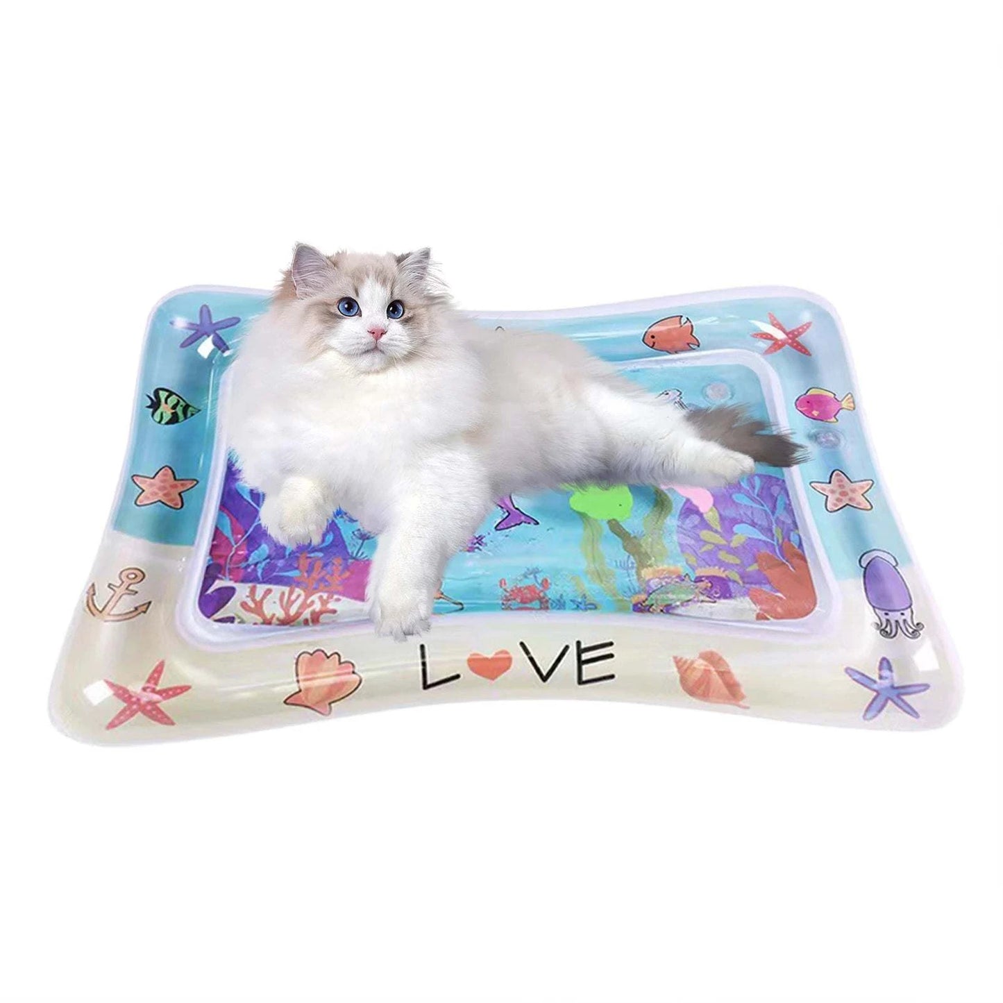 "Cooling Touch-Activated Play Mat for Cats and Small Dogs"