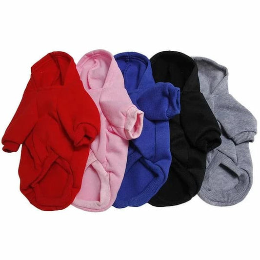 Warm winter hoodie sweater clothing for small pets rabbits guinea pigs puppies