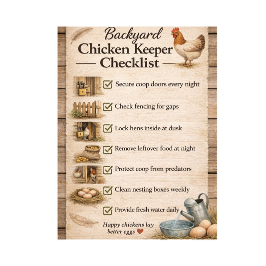 predator proof chicken coop tips to protect backyard chickens from foxes and night predators