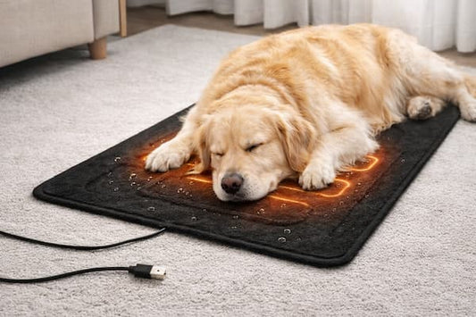dog heating pad winter warm pet bed