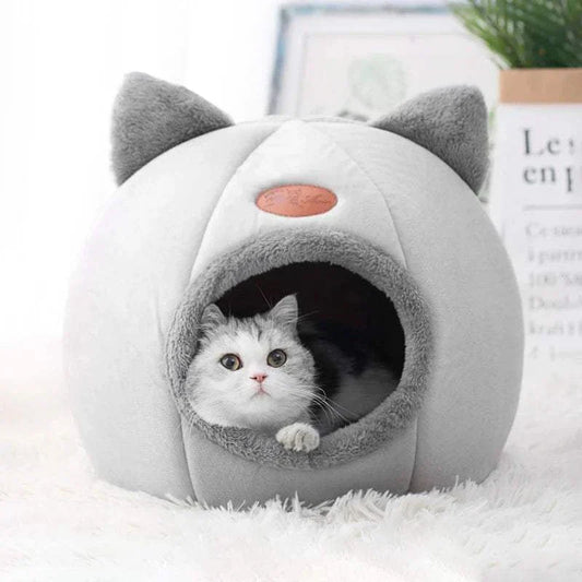 New Deep Sleep Comfort In Winter Cat Bed Little Mat Basket Small Dog House