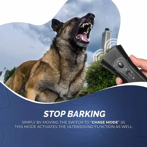 handheld dog behaviour training device