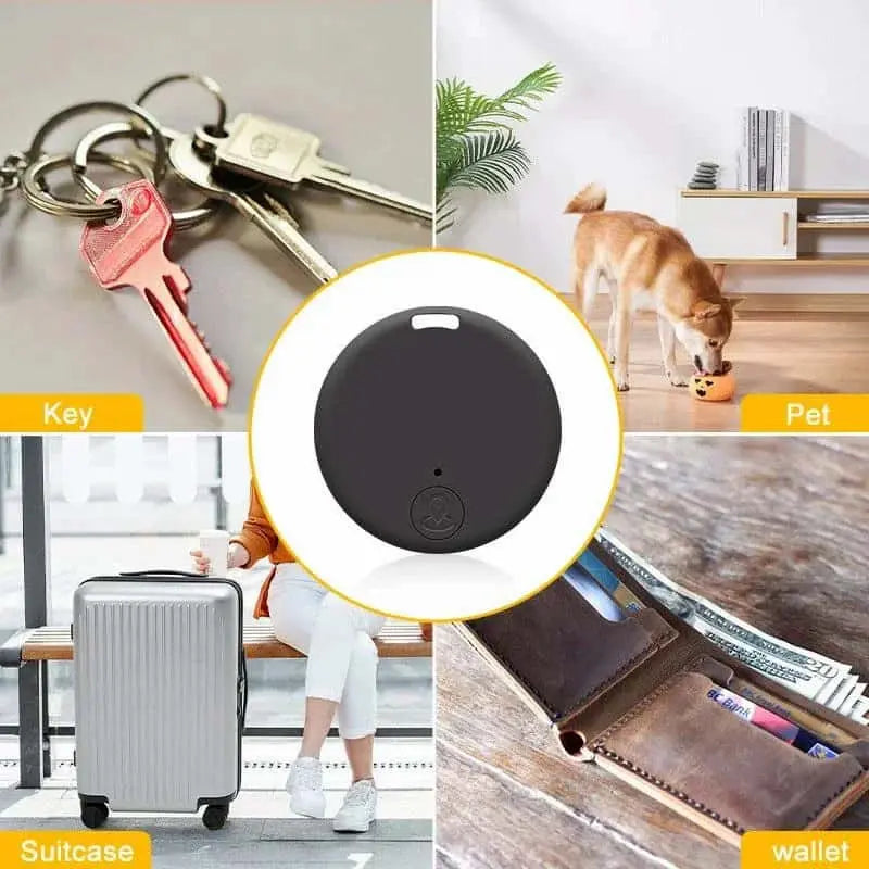 Mini GPS Tracker Device, Bluetooth Smart Finder for Pets, Kids, Bags, Keys, Anti-Lost Mobile Phone Locator."