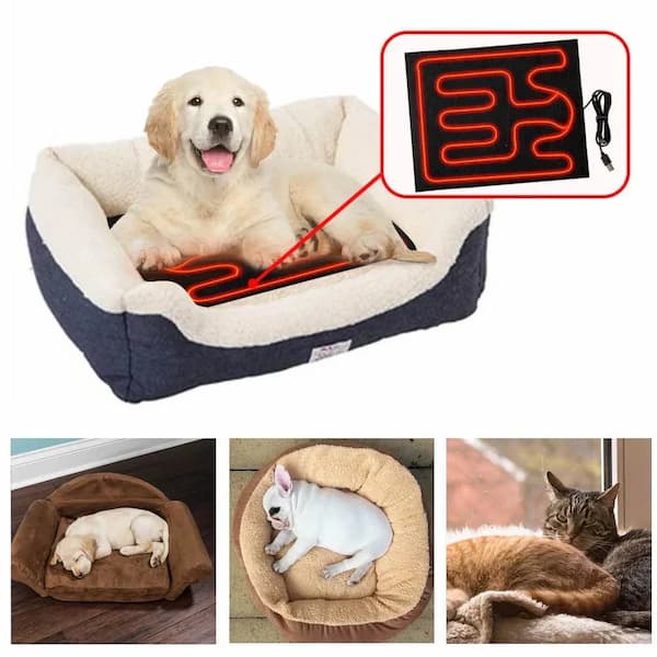 usb pet heating pad waterproof heated mat