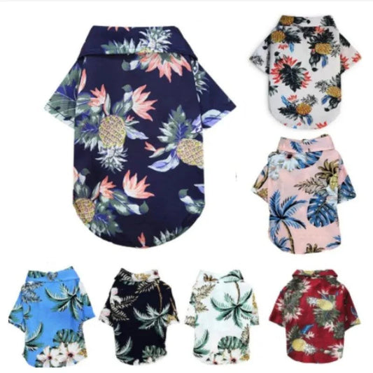 Stylish Hawaiian Pet Shirt | Hawaiian Dog Shirt | Jo's Pet Deal's