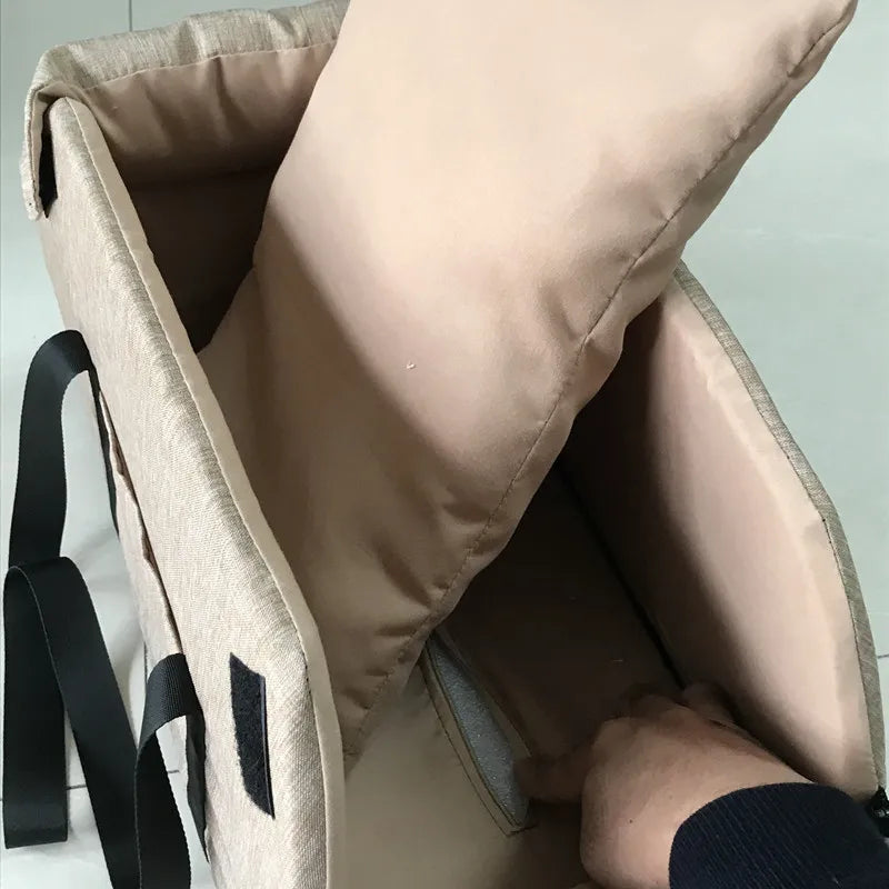 dog travel seat reducing anxiety in car