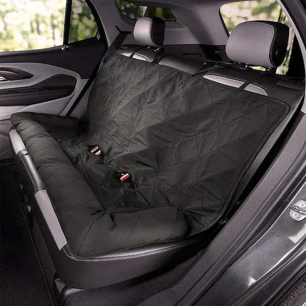 Waterproof Double-Sided Dog Car Seat Cover – Anti-Scratch Rear Seat Travel Mattress for Pets