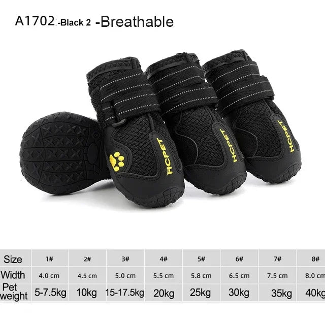 waterproof pet shoes