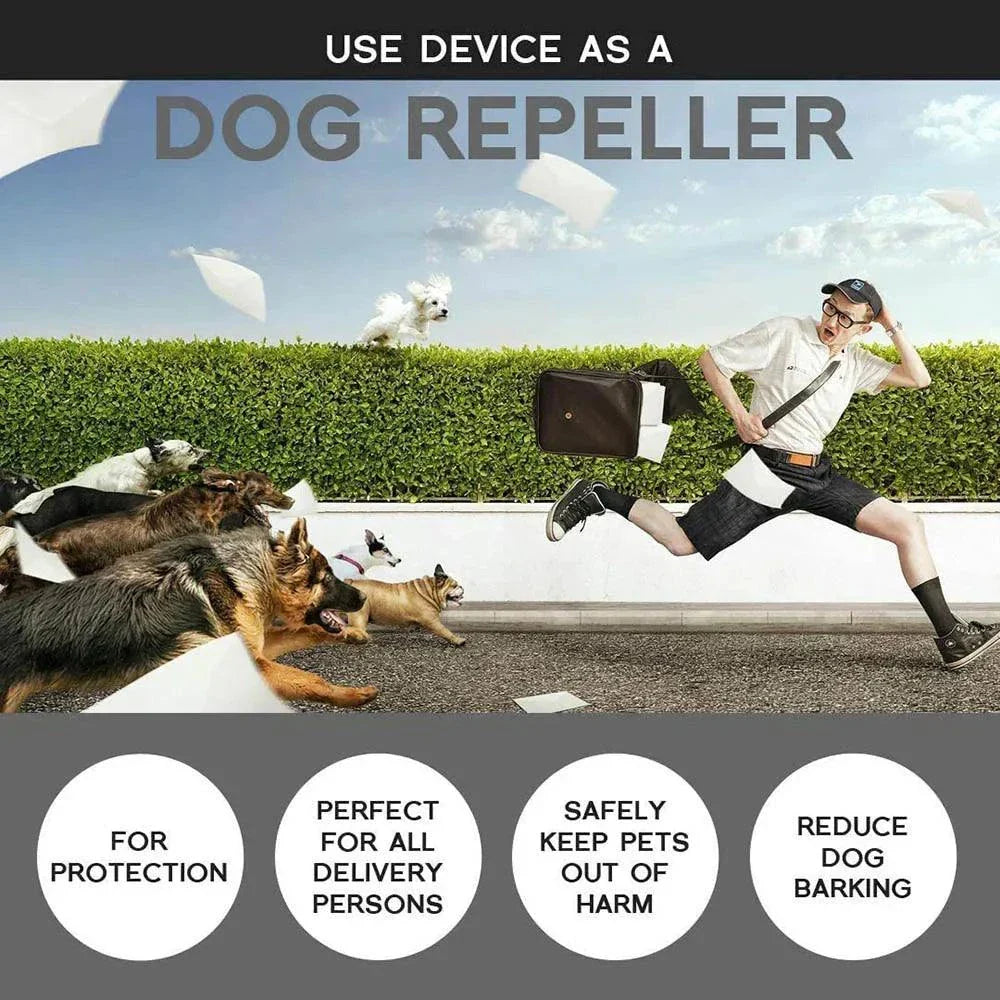 LED Ultrasonic Pet Dog Repeller for Anti Barking; ideal for training and safety.