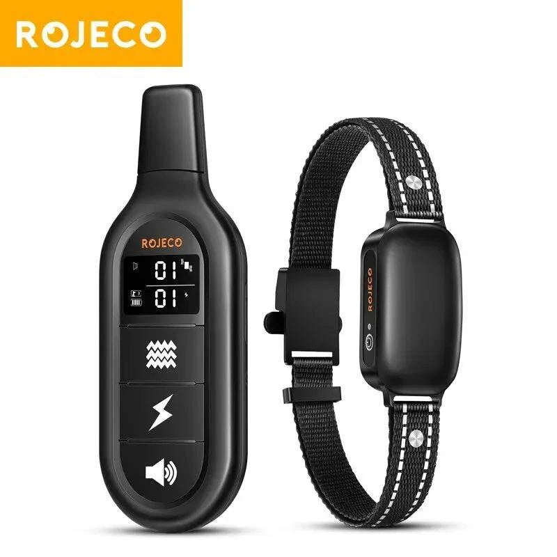 ROJECO Electric Dog Training Collar | Waterproof, Rechargeable Remote-Controlled Pet Trainer