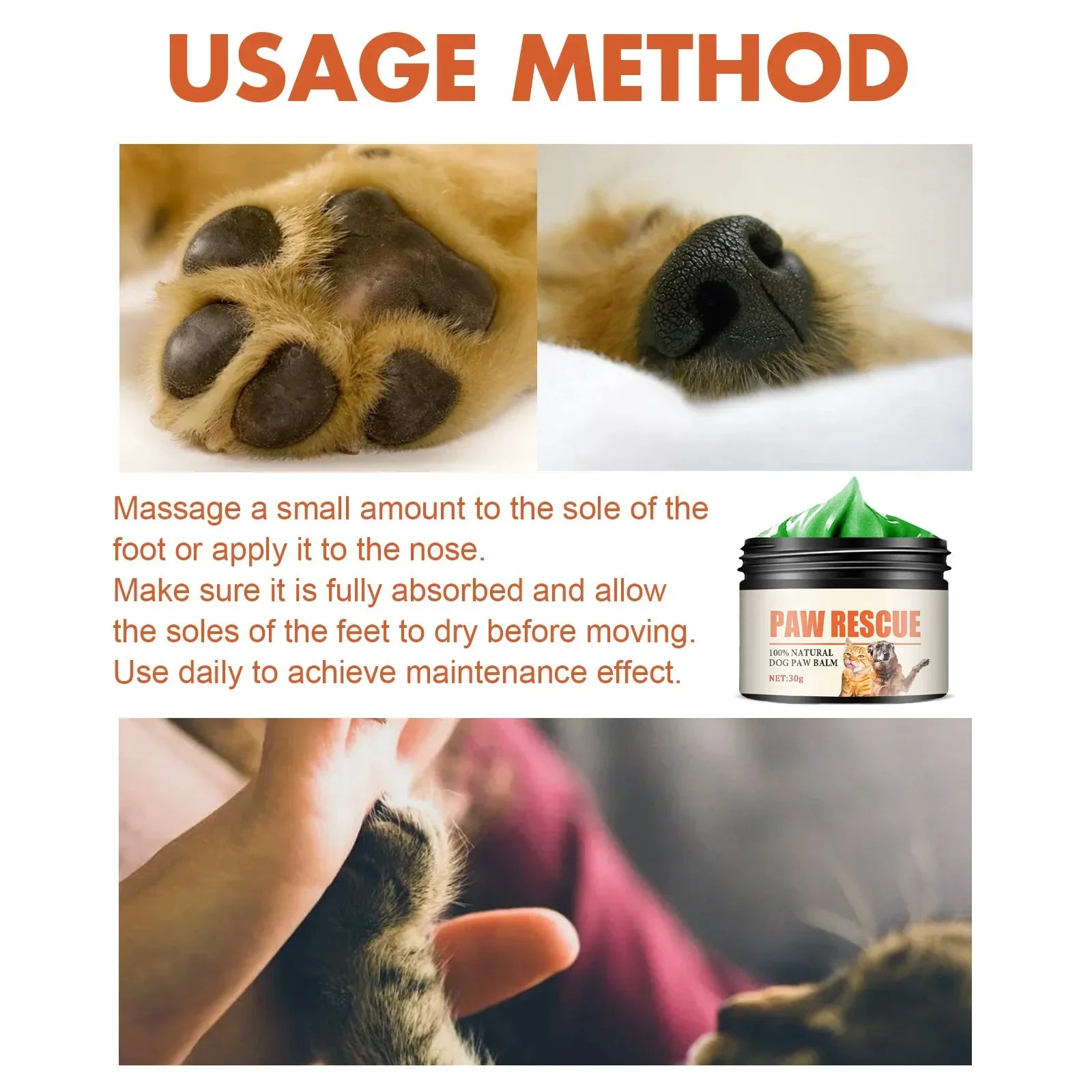 Pet Paw Protection Moisturizer