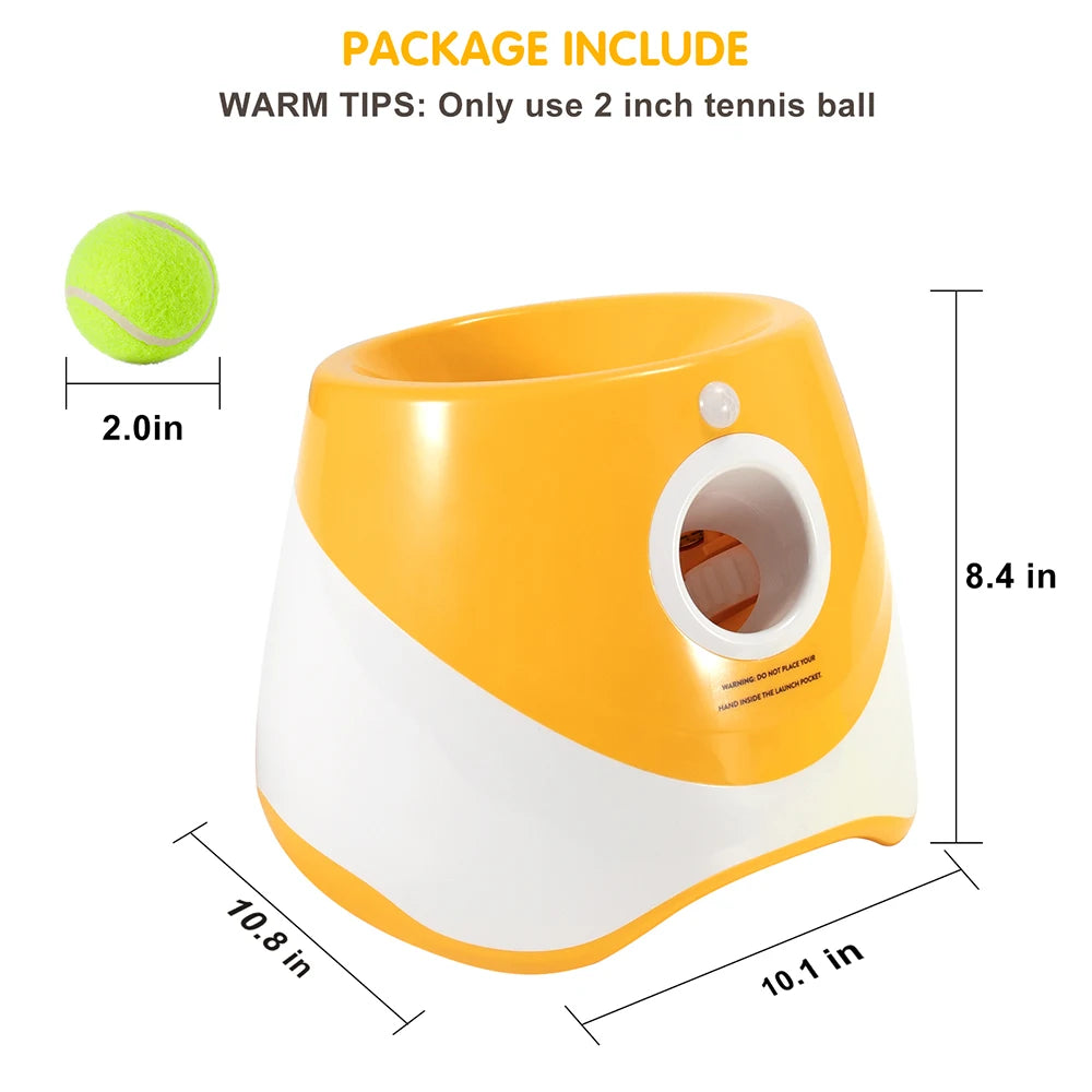 Automatic Throwing Machine For Pets Tennis Launcher