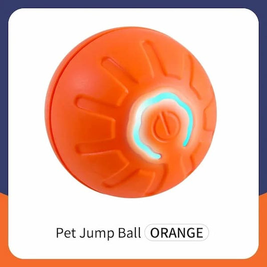 Interactive smart moving ball toy for dogs and cats USB rechargeable automatic pet toy for indoor play