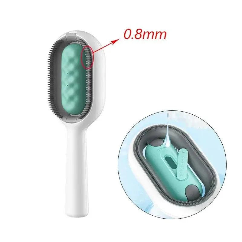 Pet Cleaning Brush with Water Tank, Massage Comb for Dogs and Cats, Grooming and General Supplies