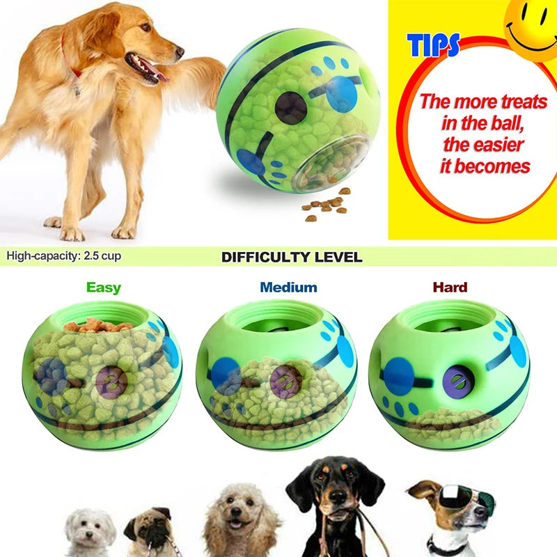 interactive dog treat balls 