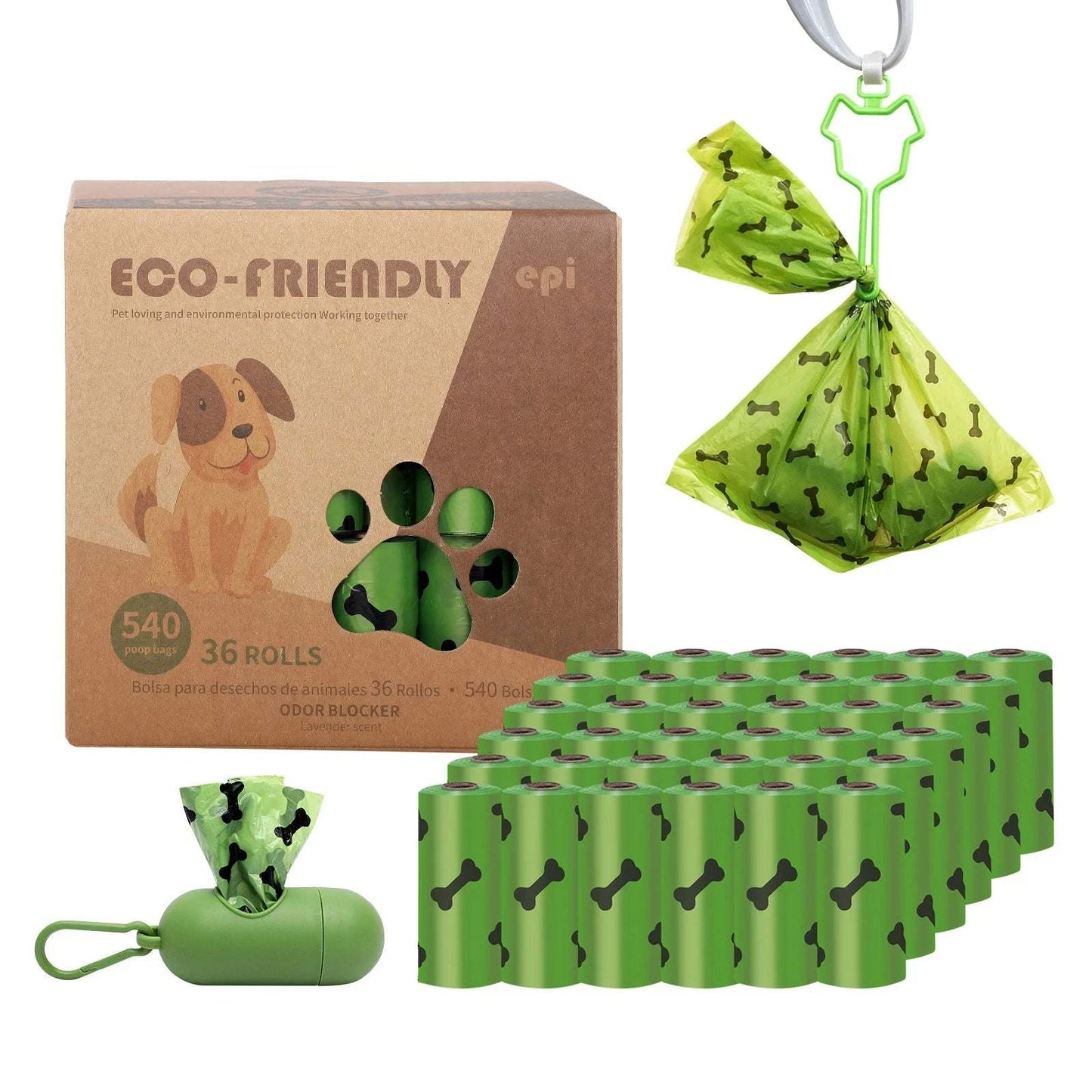 Biodegradable Pet Bags | Pet Garbage Bag | Jo's Pet Deal's