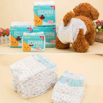 10PCS Super Absorption Disposable Dog Diapers