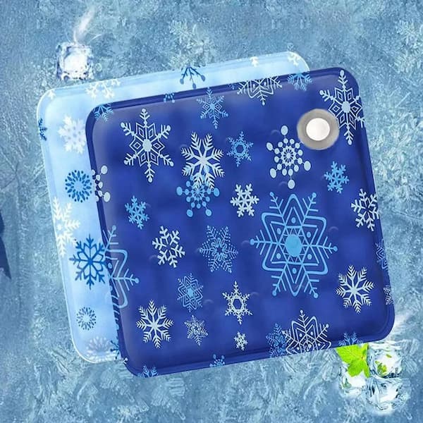 dog cooling mat with self cooling gel for summer heat relief pet cooling pad for dogs and cats indoor and outdoor use