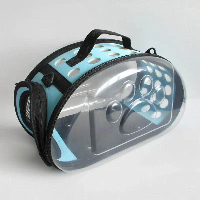 Transparent Foldable Outdoor Pet Travel Carrier Bag