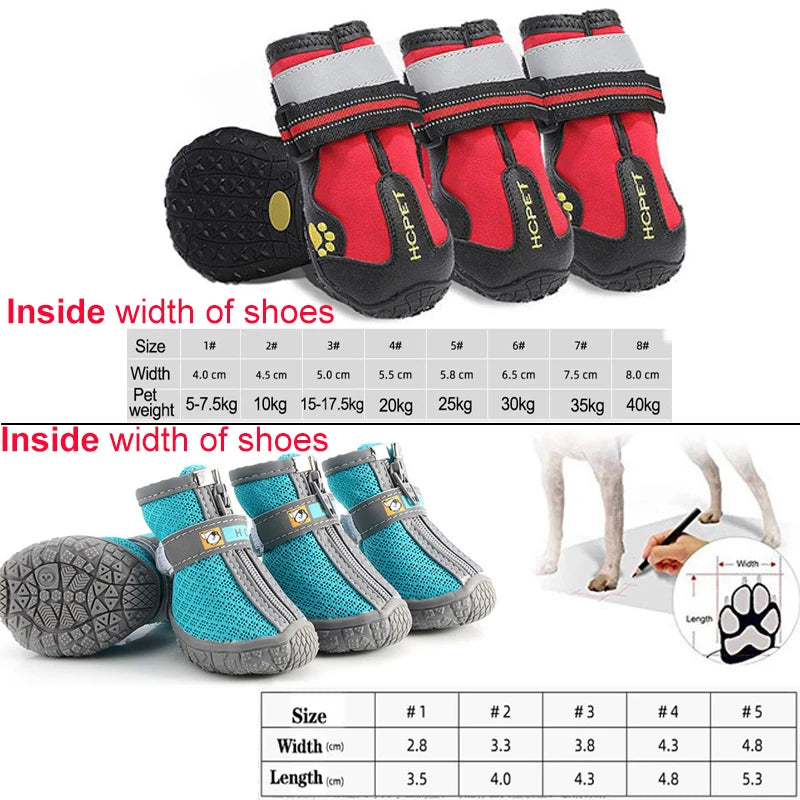 waterproof pet shoes