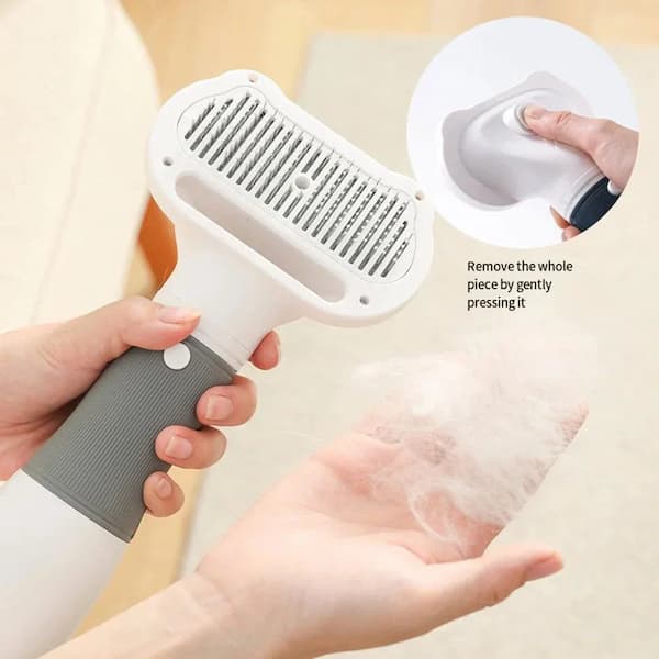 Professional pet hair dryer grooming tool with adjustable heat settings for dogs and cats in multiple colours