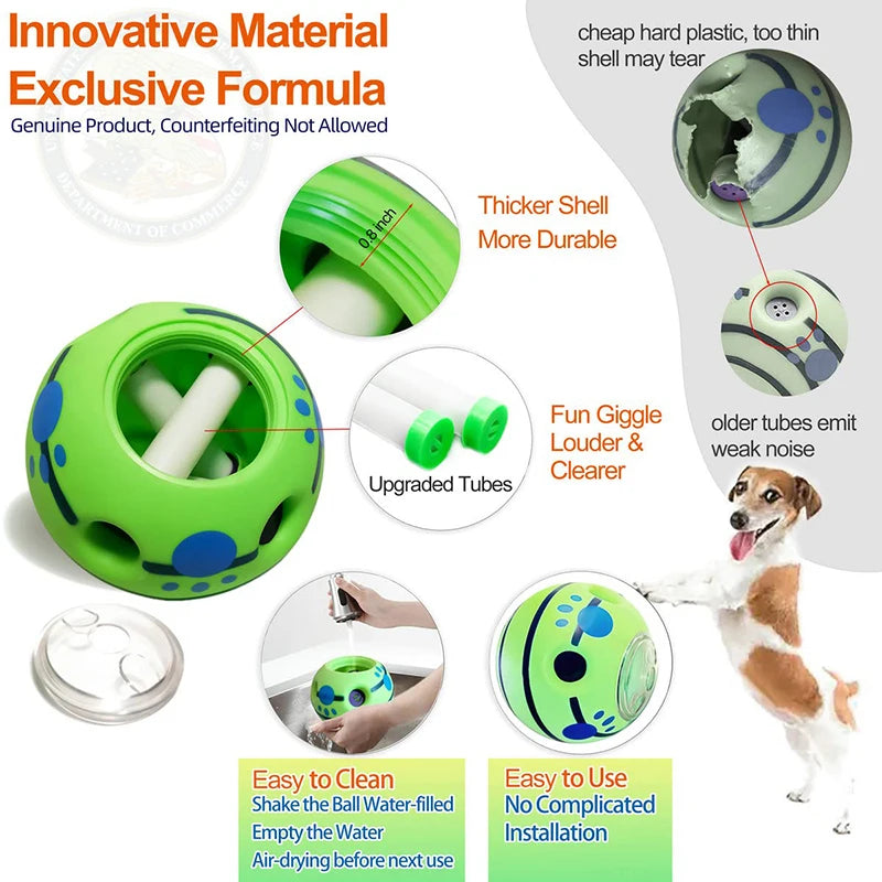 interactive dog treat balls 