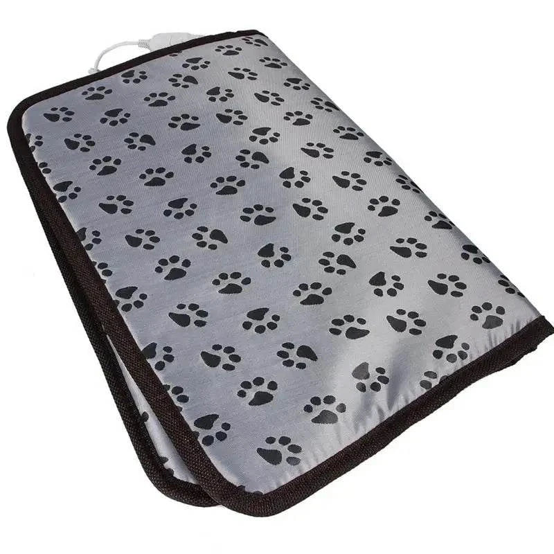 Adjustable Pet Heating Pad, Electric Heated Mat with Waterproof Bed, Bite-Resistant Wire, 3 Speed Settings for Dogs and Cats