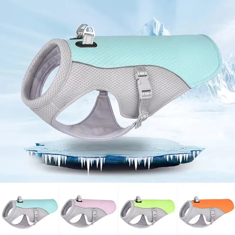 dog cooling vest breathable summer jacket for dogs to stay cool in hot weather