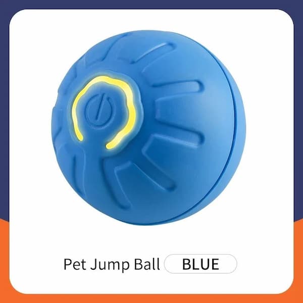 Interactive smart moving ball toy for dogs and cats USB rechargeable automatic pet toy for indoor play