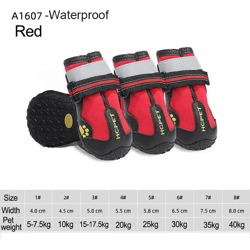 waterproof pet shoes