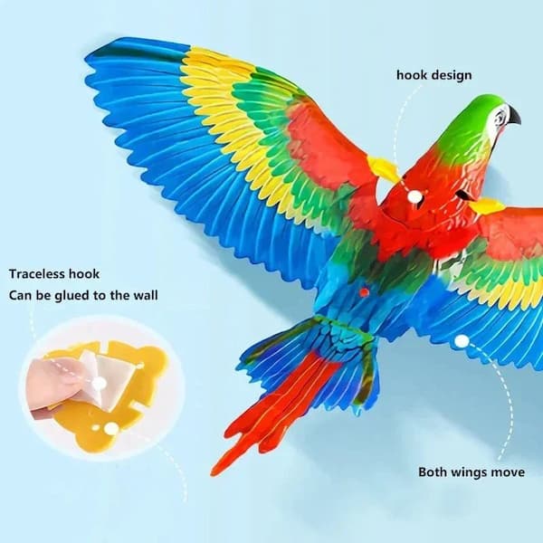 electric bird cat toy for hunting instincts