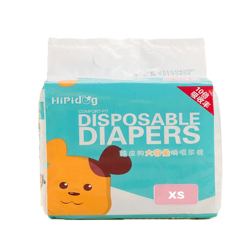 10PCSpack Super Absorption Pet Diapers