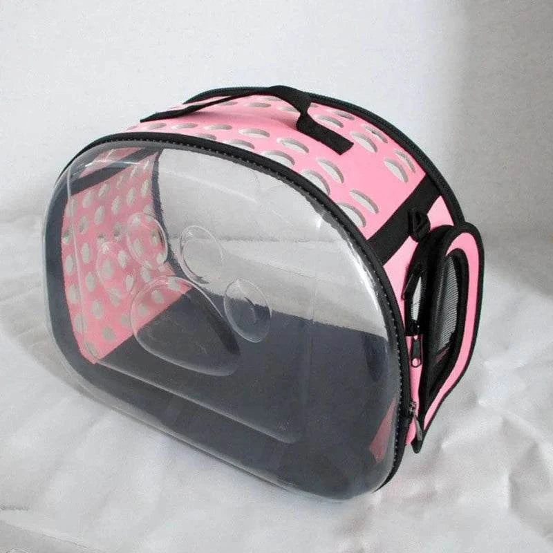 Transparent Foldable Outdoor Pet Travel Carrier Bag