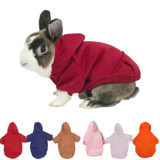 Pet Autumn & Winter Warm Sweater-Bunny Pocket Clothing For Small Pets -Rabbits & Small Dogs