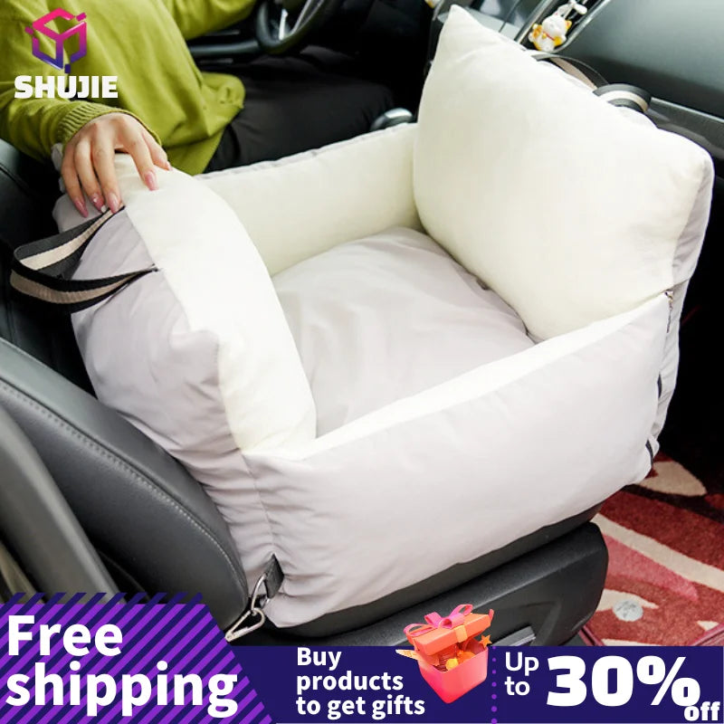 Pet Car Safety Seat Bed | Pet Safety Seat Bed | Jo's Pet Deal's